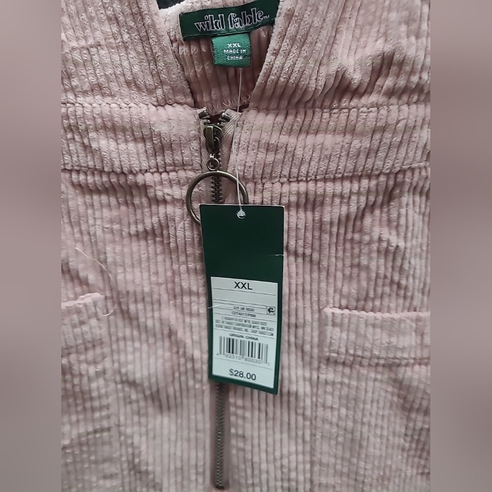Wild Fable Pink‎ Corduroy Mini Dress - Picture 3 of 8
